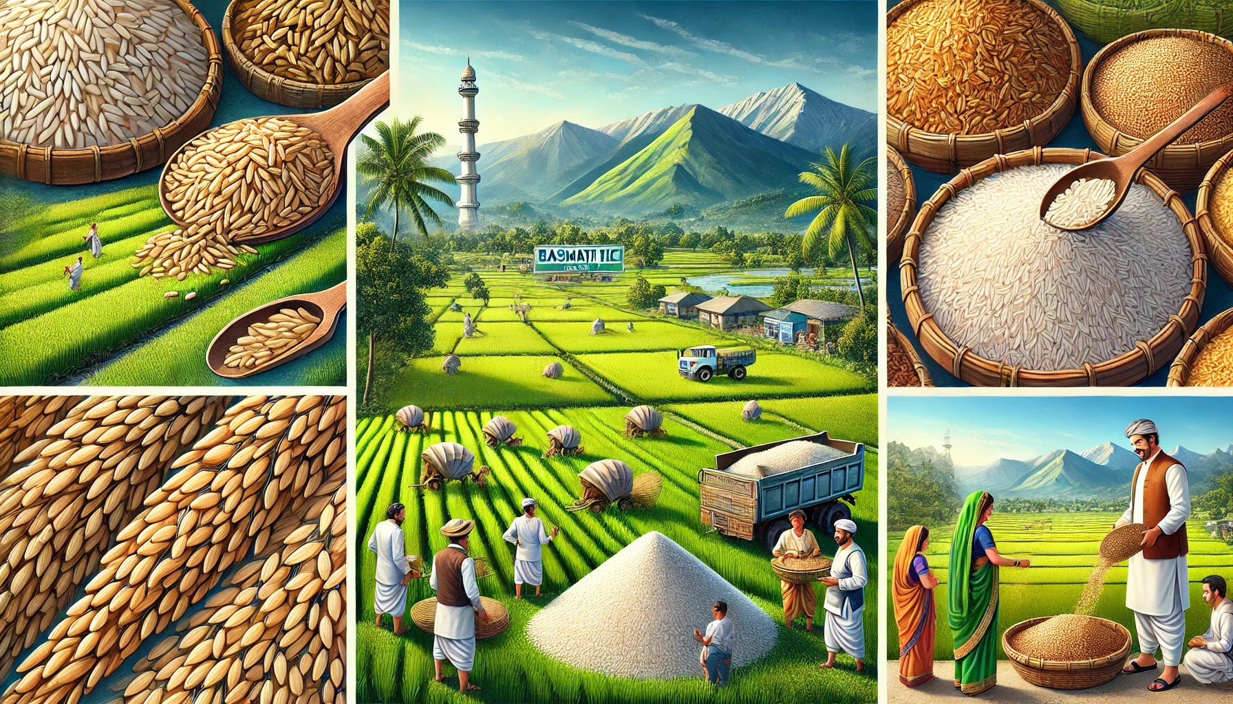 Basmati Rice’s Journey: From the Farm to the International Market