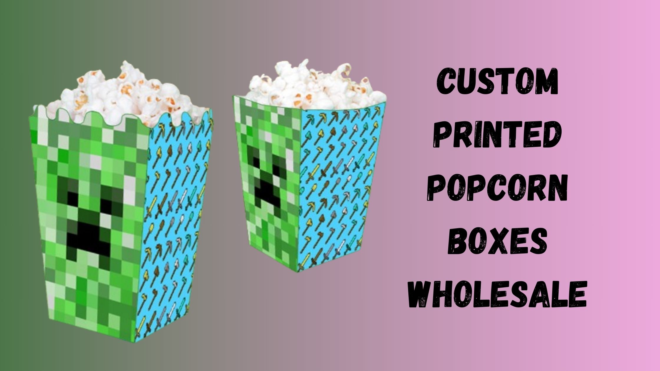 Custom Cardboard Popcorn Boxes The Best Snack Container