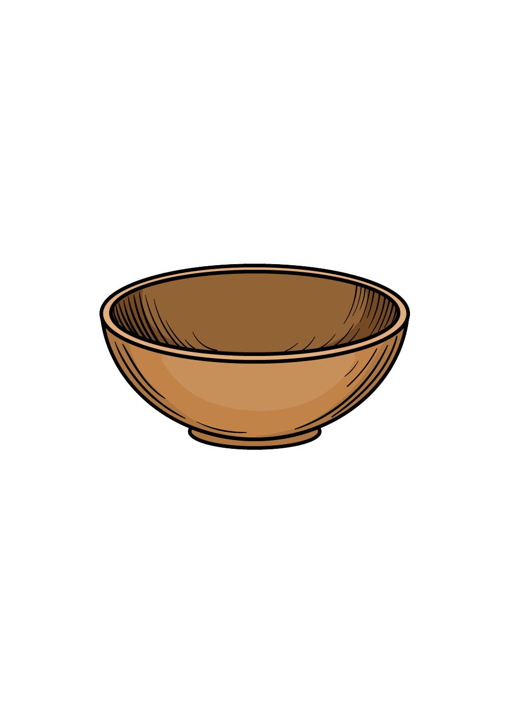 Bowl Drawing Ideas Tutorial