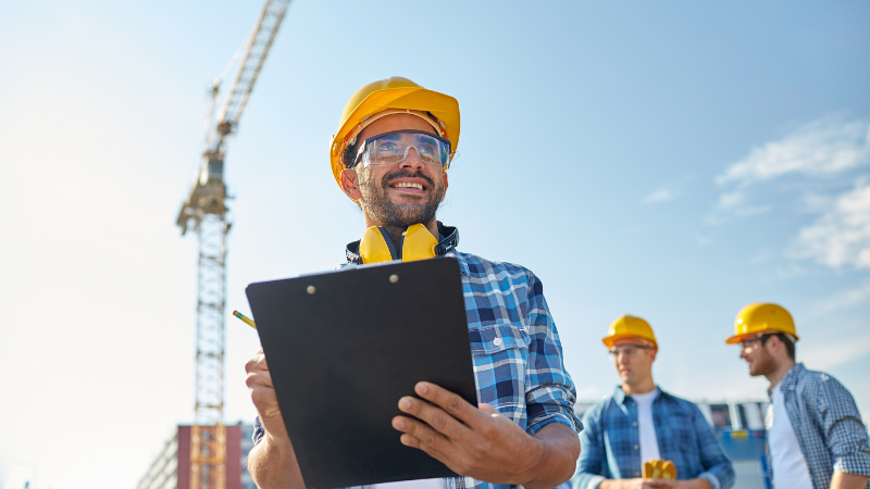 What does a construction worker do?